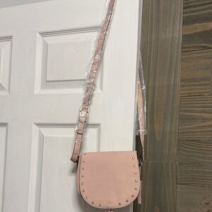 Pink Studded Crossbody Bag brand new